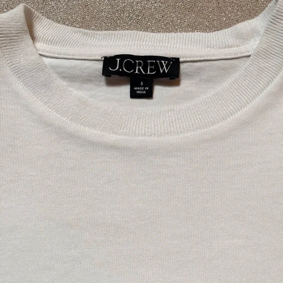 J. Crew Structured Muscle T-Shirt in Mariner Cotton, Size Small, BY399 $49.50 - Picture 4 of 6